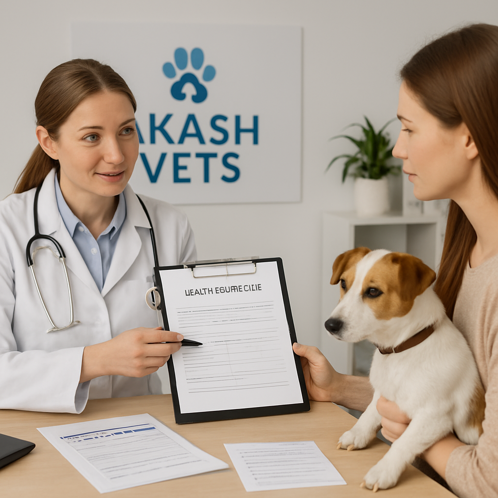 Pet Travel Certificate